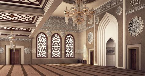 El Rayan Mosque Interior Design :: Behance