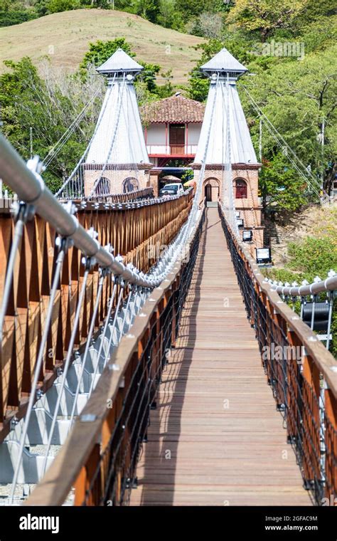 Puente de Occidente (Western Bridge) in Santa Fe de Antioquia, Colombia ...