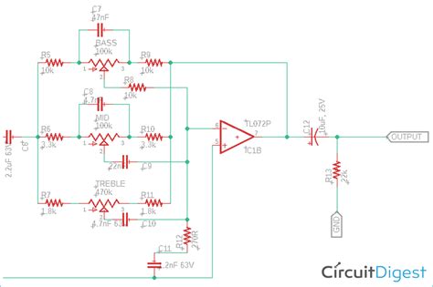 Jrc4558 Bass Circuit Diagram - Circuit Diagram