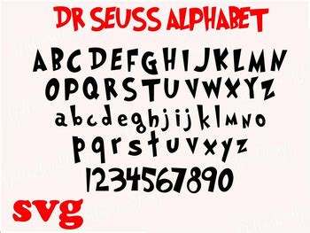 Dr Seuss font by elegtx | TPT