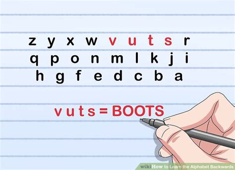 Alphabet Backwards / Now i know my abcs, next time won't you sing them backwards with me ...