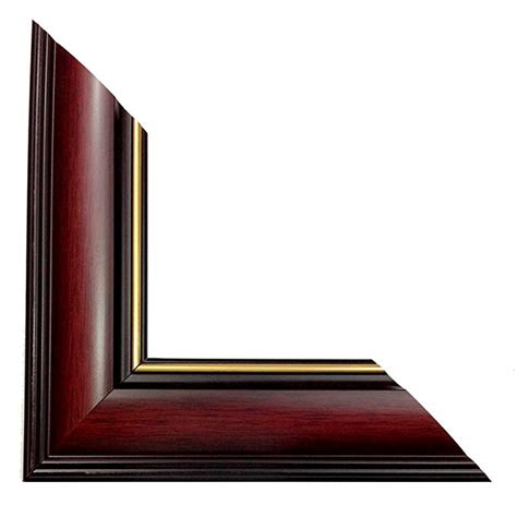 Studio Cherry Wood Grain Style with Pin Stripe Picture Frame. 2 1/8" Wide. (20x24) Review