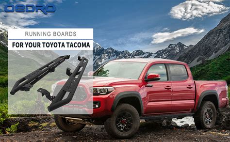 Running Boards for 2005-2019 Toyota Tacoma Double Cab | OEDRO®