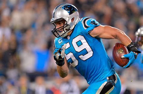 How long will Luke Kuechly be out for the Carolina Panthers?