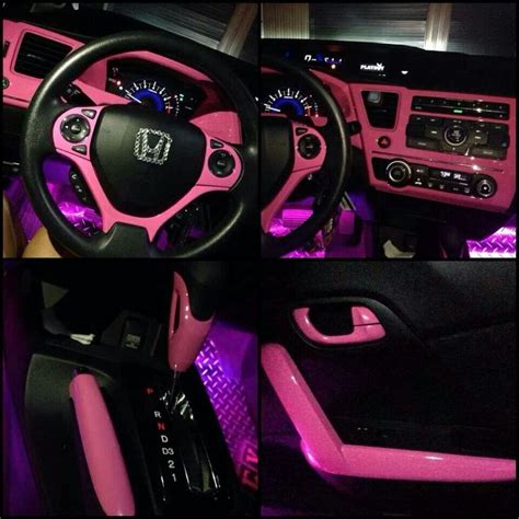 Speechless!! | Pink car interior, Pink car accessories, Girly car