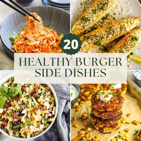 20 Healthy Burger Sides • The Heirloom Pantry