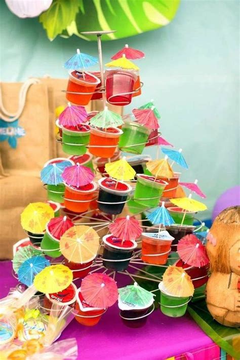 40 Affordable And Creative Hawaiian Party Decoration Ideas - Bored Art | Luau birthday party ...