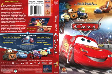 Cars Movie Dvd Cover