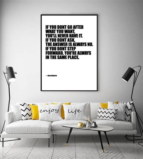 Nora Roberts Quote Wall Art Art Print Typography Poster - Etsy