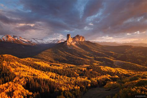 Chimney Rock Sunset | San Juan Mountains, Colorado | Mountain ...