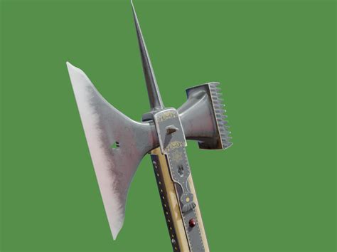 Medieval royal axe free VR / AR / low-poly 3D model | CGTrader