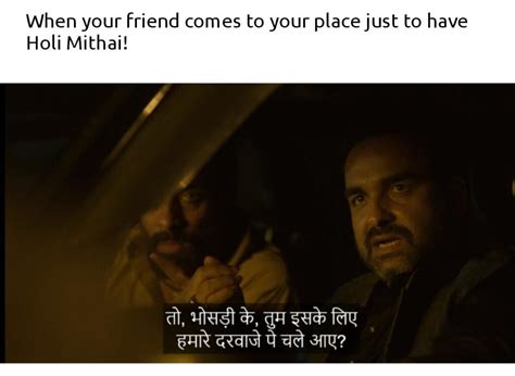 Best Mirzapur memes on Holi that you relate to | IWMBuzz