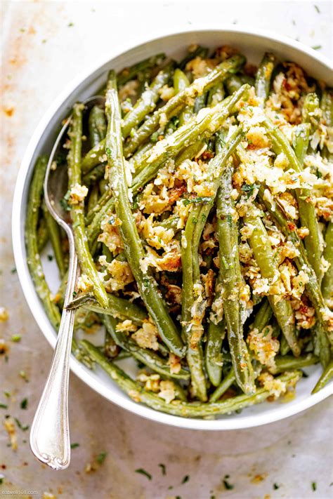 Garlic Parmesan Roasted Green Beans Recipe – How to Roast Green Beans — Eatwell101