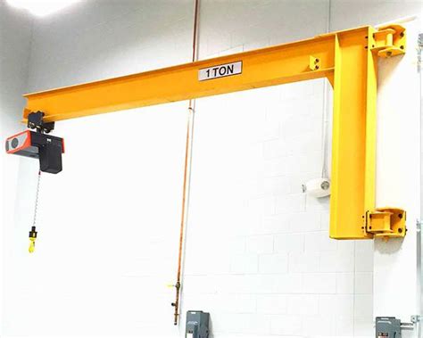 Wall Mount Jib Crane, for Construction, Load Capacity : Upto 1 Ton at Best Price in Noida