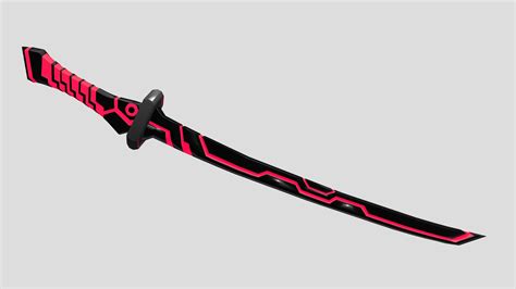 YU-GI-OH Skystriker Sword (anime style katana) - Download Free 3D model by burning-icecream ...