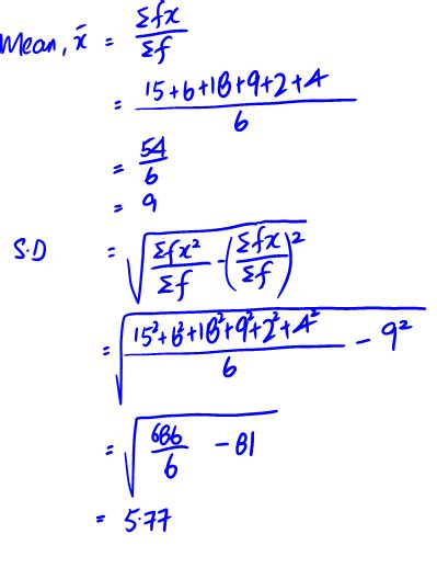 E-Math: How to Use the Mean and Standard Deviation Formula (Plus ...