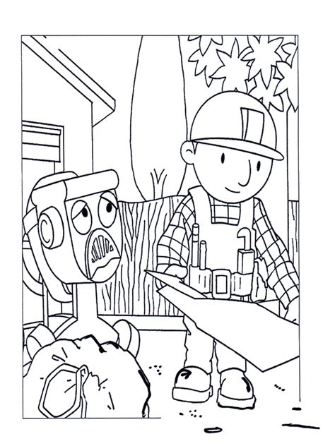 Free Printable Bob The Builder Coloring Pages For Kids