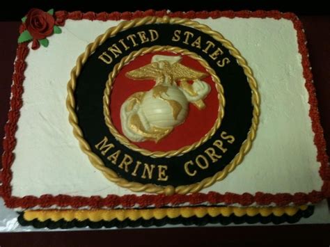 Marine corps birthday cake topper information | btownbengal