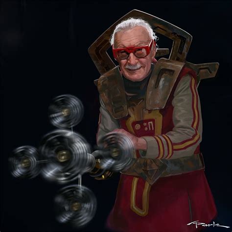 Marvel Artist Shares Images of Stan Lee From Captain Marvel Movie Intro