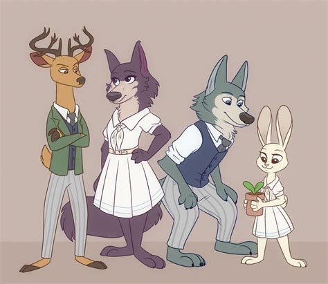 Beastars characters in Zootopia style by Nivarra : r/zootopia