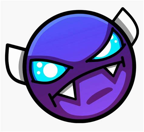 Transparent Demon Face Png - Geometry Dash Easy Demon Face, Png Download - kindpng