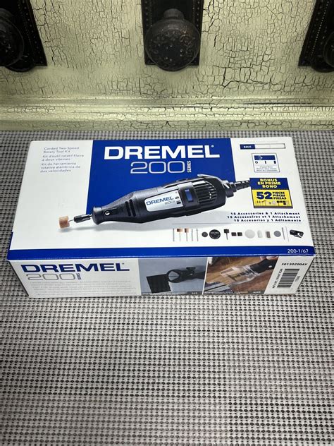 Dremel 200 Series 200-1/67 Two Speed Rotary Tool Corded 0.86Am Total 67 Pieces | eBay