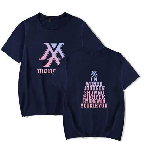 Buy MONSTA X Logo T-Shirts 2022 Online | KpopHeart