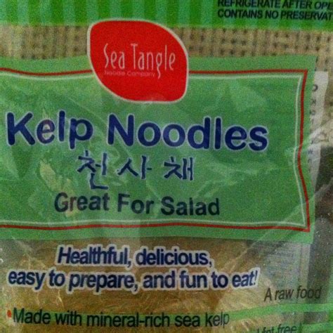 kelp noodles – Improvised Cooking