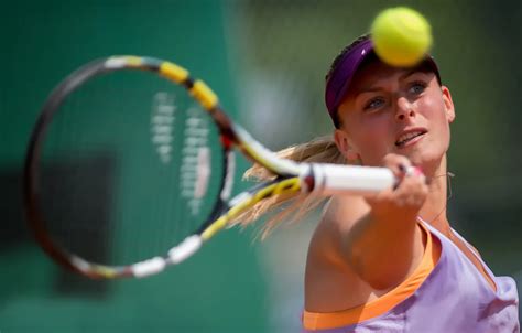 Wallpaper the ball, racket, Romanian tennis player, Bogdan Ana, Ana ...