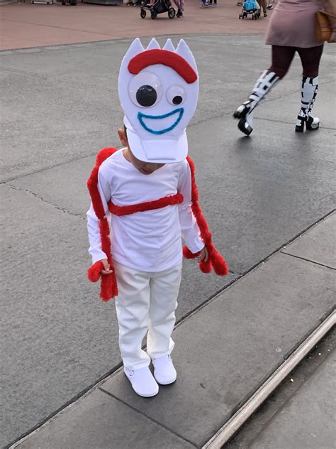 Forky Costume | Toy story costumes, Kids costumes, Kids toys