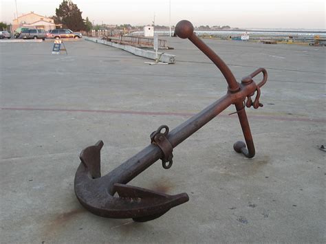 Ship's Anchor | A very large ship's anchor on the old naval … | Flickr - Photo Sharing!