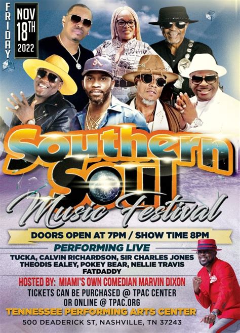 Southern Soul Music Festival | Live Stream, Lineup, and Tickets Info