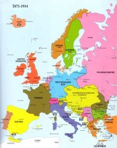 Europe Map (1871-1914) - Philatelic Database