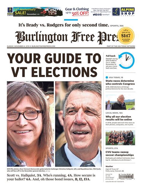 Today's Burlington Free Press @bfp_news www.burlingtonfreepress.com ...