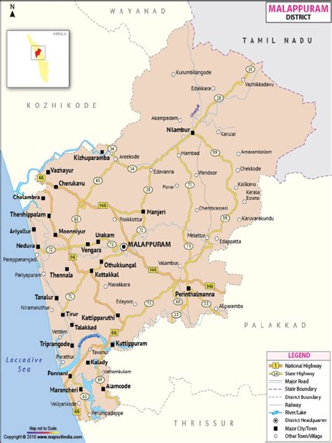 Malappuram District Map | PDF