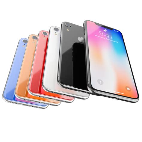 Apple iphone 9 colors model - TurboSquid 1322197