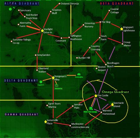 Fallout 4 All Settlements Map - Osaka On A Map