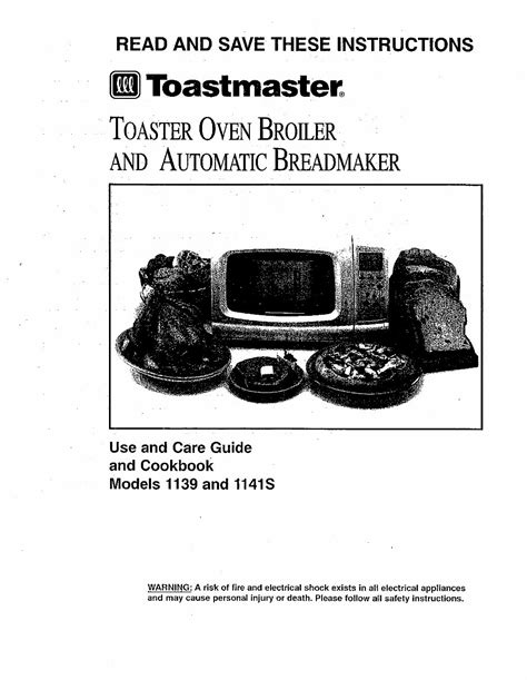 Toastmaster Toaster Oven Broiler Breadmaker Parts model 1139 ...