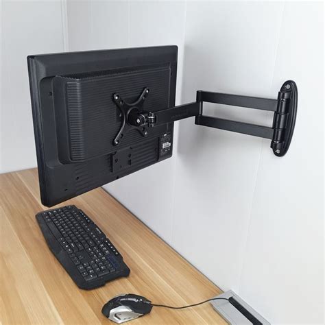 Universal Computer TV Monitor Stand Wall Mount in 2020 | Monitor stand ...