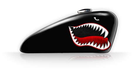 Motorcycle Tank Vinyl Decals for Harley by GreenDogDesign on Etsy