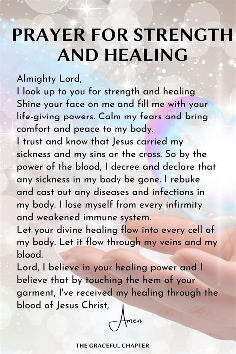 Short Prayer For Healing, Healing Prayer Quotes, Prayers For Strength And Healing, Prayer For ...