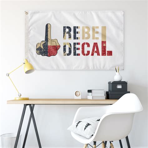 Rebel Decal Flag