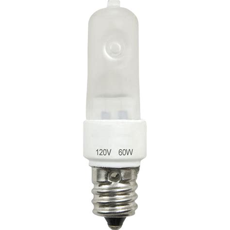 Shop Progress Lighting 60-Watt Dimmable Bright White T4 Incandescent Light Fixture Light Bulb at ...