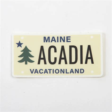 Maine License Plate Stickers | Maine Stickers | Down East Shop | Down East Shop