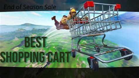 fortnite shopping cart glitch - YouTube