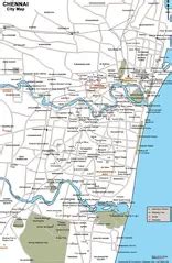 Chennai Districts Map - MapSof.net