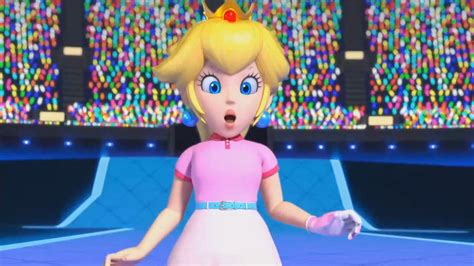 Peach (Screenshot) - Mario Golf Super Rush by Rubychu96 on DeviantArt