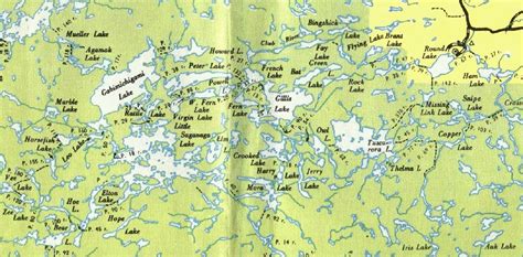 Printable Boundary Waters Map