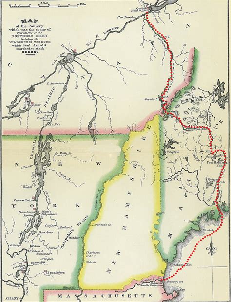 Benedict Arnold’s Expedition Markers – Maine State DAR