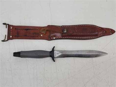 Gerber Mark II MK2 Combat Fighting Knife PRE = 1982 with Original Sheath Values - MAVIN